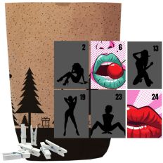Adventskalender Set X-MAS WALD HOT NUMBERS