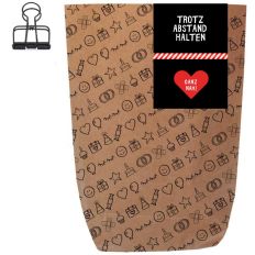 Geschenktüte TROTZ ABSTAND GANZ NAH! - zum Befüllen