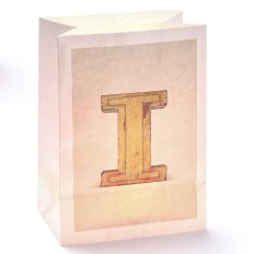 Lichttüte Buchstabe I