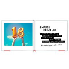 Geschenkbuch ZUM 18. GEBURTSTAG - LASS DICH FEIERN!
