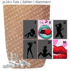 Adventskalender Set X-MAS ICON HOT NUMBERS