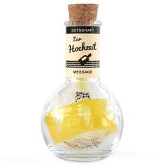 Flaschenpost ZUR HOCHZEIT