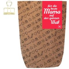Geschenktüte BESTE MAMA - zum Befüllen