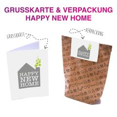 Geschenkset HAPPY NEW HOME - zum selber Befüllen