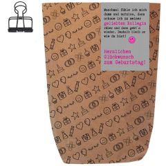 Geschenktüte GLÜCKWUNSCH KOLLEGIN! - zum Befüllen