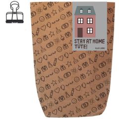Geschenktüte STAY AT HOME! - zum Befüllen
