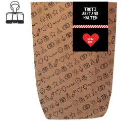 Geschenktüte TROTZ ABSTAND GANZ NAH! - zum Befüllen