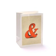 Lichttüte Schriftzeichen &