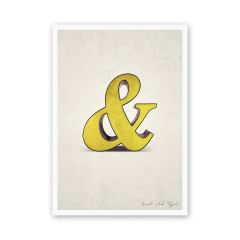 Postkarte Schriftzeichen &