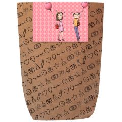 Geschenktüte IN LOVE - zum Befüllen