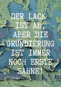 Geschenktüte DER LACK IST AB! - zum Befüllen