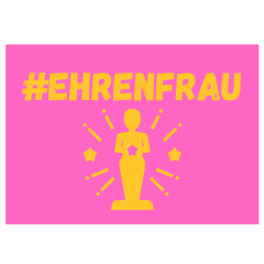 Minicard #EHRENFRAU