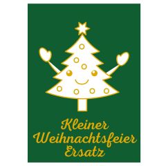 Geschenktüte X-MAS WALD WEIHNACHTSFEIER ERSATZ - zum Befüllen