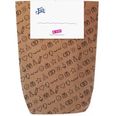 Mitgebseltüte DA WARST - blau - zum selber Befüllen