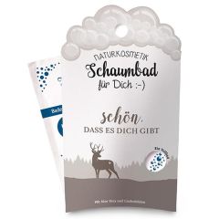 Schaumbad SCHÖN DASS ES DICH GIBT - HIRSCH