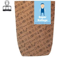Geschenktüte SUPER KOLLEGE! - zum Befüllen