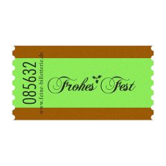 Wertmarke FROHES FEST!