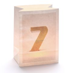 Zahlen-Lichttüte 7