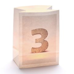 Zahlen-Lichttüte 3