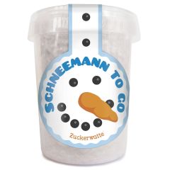 Zuckerwatte SCHNEEMANN TO GO
